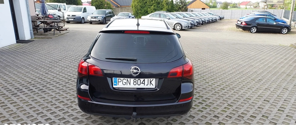 Opel Astra cena 17950 przebieg: 259000, rok produkcji 2011 z Zagórów małe 596